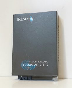 TRENDnet TFC-110S15 10/100 BASE-TX to 15km 100 Base-FX Single-mode with SC Connector Fiber Media Converter