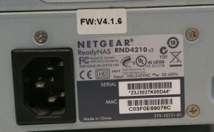 Netgear ReadyNAS NV+ RNDX4210 v3 Network Storage Box without Drives - Image 4