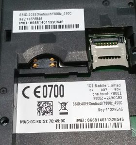 Alcatel OneTouch Y800Z 2ARGGB3 Soft Touch Mobile Hotspot - Image 3