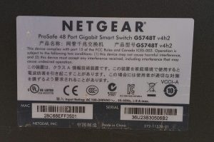 Netgear GS748T ProSafe v4h2 48-Port Gigabit Smart Switch - Image 4