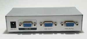 MT-Viki MT-2502 2-Port VGA Video Splitter with 2x VGA Cables & PSU - Image 5