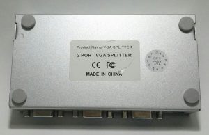 MT-Viki MT-2502 2-Port VGA Video Splitter with 2x VGA Cables & PSU - Image 4