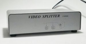 2-Port VGA 150MHz Video Splitter with 2x VGA Cables & PSU