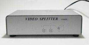 2-Port VGA 150MHz Video Splitter with 2x VGA Cables & PSU - Image 2