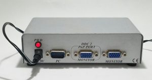 2-Port VGA 150MHz Video Splitter with 2x VGA Cables & PSU - Image 5