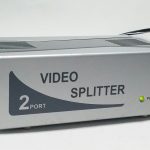 2-Port VGA Video Splitter with 3x VGA Cables & PSU