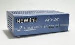 NEWlink 2-Port 4K x 2K HDMI Splitter 1 to 2 HDMI Duplicator
