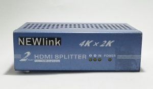 NEWlink 2-Port 4K x 2K HDMI Splitter 1 to 2 HDMI Duplicator - Image 2