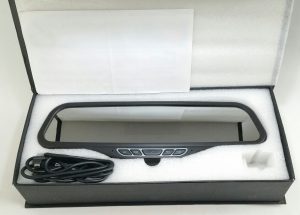 Vivifi Bluetooth Rear View Mirror Hands Free Car Kit + Voice Record - Image 2
