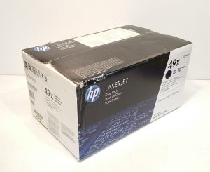 HP 49X LaserJet Toner Cartridge Q5949XD Dual Pack