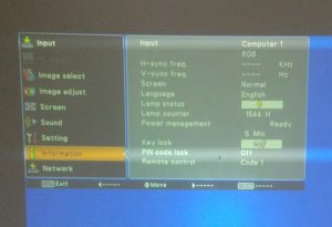 Sanyo PLC-XE34 XGA Projector with 840 Lamp Hours Used - Image 5