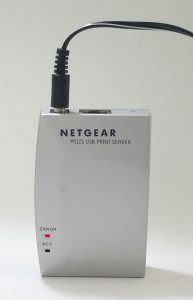 Netgear PS121 v2 Print Server with PSU - Spares/Repairs - Image 2
