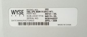 Dell Wyse VX0 V90L XPE 800M 512/512 Citrix Ready Thin Client - Image 3
