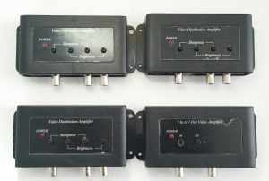 3x Video Distribution Amplifier CD102A & 1x 1 In to 1 Out Video Amplifier DVT-CA101 - Job Lot x4 - Image 2