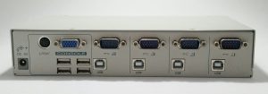 Rextron Acro Gear CBE1E7C773 4-Port USB KVM Switch - Untested - Image 5