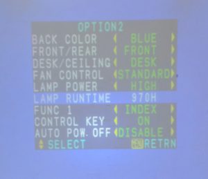 Panasonic PT-LC56E LCD Projector with 970 Lamp Hours Used - Image 2