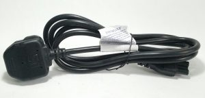 UK Clover Leaf (C6) Power Cables - Job Lot x10 - Image 2
