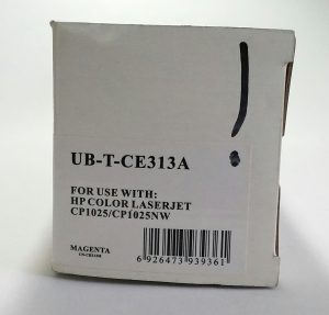 UB-T-CE313A Toner Cartridge for Use With HP Colour LaserJet CP1025/CP1025NW - Image 5