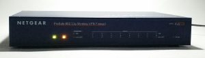 Netgear ProSafe FVG318 802.11g 8-Port Wireless VPN Firewall Router Without PSU