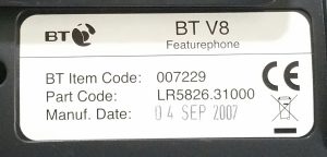 BT V8 Featurephone Desk Phone - Image 3