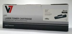 V7 V7-B03-C0FX3-BK Black Toner Cartridge for HP Q7581A For Canon FAX L388