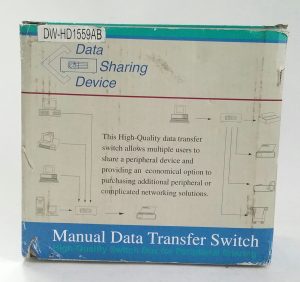 Manual Data Transfer Switch Box DW-HD1559AB - Image 2