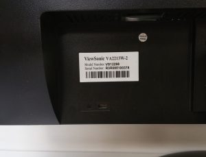 Viewsonic VA2213W-2 22 inch Monitor VGA - Image 6