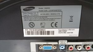 Samsung Syncmaster 932mw LCD TV Monitor HDMI VGA DVi Component Scart s-video - Image 3