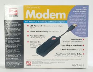 Zoom 3095 56K V.92/V.90 USB Modem for Mac & Linux Computers - Image 3