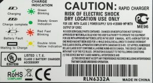 Motorola IU15-4120085-WP AC Adapter For Walkie-Talkies - Image 3