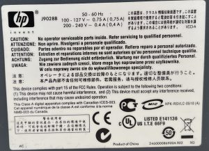 HP J9028B 1800-24G 24 Port Switch - Image 3