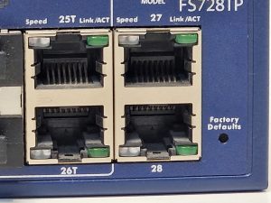 Netgear ProSafe 24+4 Smart Switch With PoE FS728TP V2 - Image 6