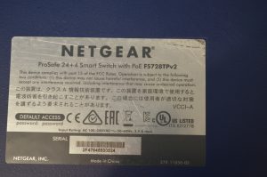 Netgear ProSafe 24+4 Smart Switch With PoE FS728TP V2 - Image 2