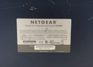 Netgear ProSafe 24+4 Stackable Smart Switch FS278TS - Image 3