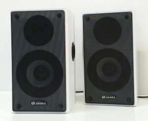 2X Sahara 1050005 Wall Mounted Speakers With Mounting Brackets - Image 2