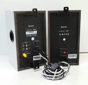 2X Sahara 1050005 Wall Mounted Speakers With Mounting Brackets - Image 5
