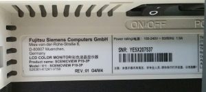Fujitsu Siemens Computers SCENICVIEW P19-3P 19" LCD Color Monitor - Image 4