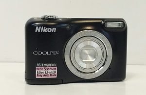 Nikon CoolPix L27 16.1MP Nikkor 5x Wide Optical Zoom Digital Camera Easy Auto Mode Black