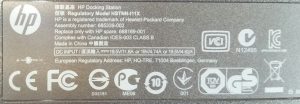 HP HSTNN-I11X Docking Station - No PSU - Image 3
