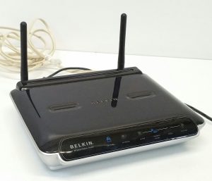 Belkin N Wireless Modem Router F5D8633-4 Comes With PSU