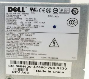 Dell H280P-01 Power Supply Unit PSU 280W Max - Image 3