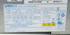 LITEON PS-5181-02 Power Supply Unit PSU 180W - Image 3