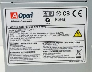 AOpen FSP300-60SV Power Supply Unit PSU 300W DC Output - Image 3