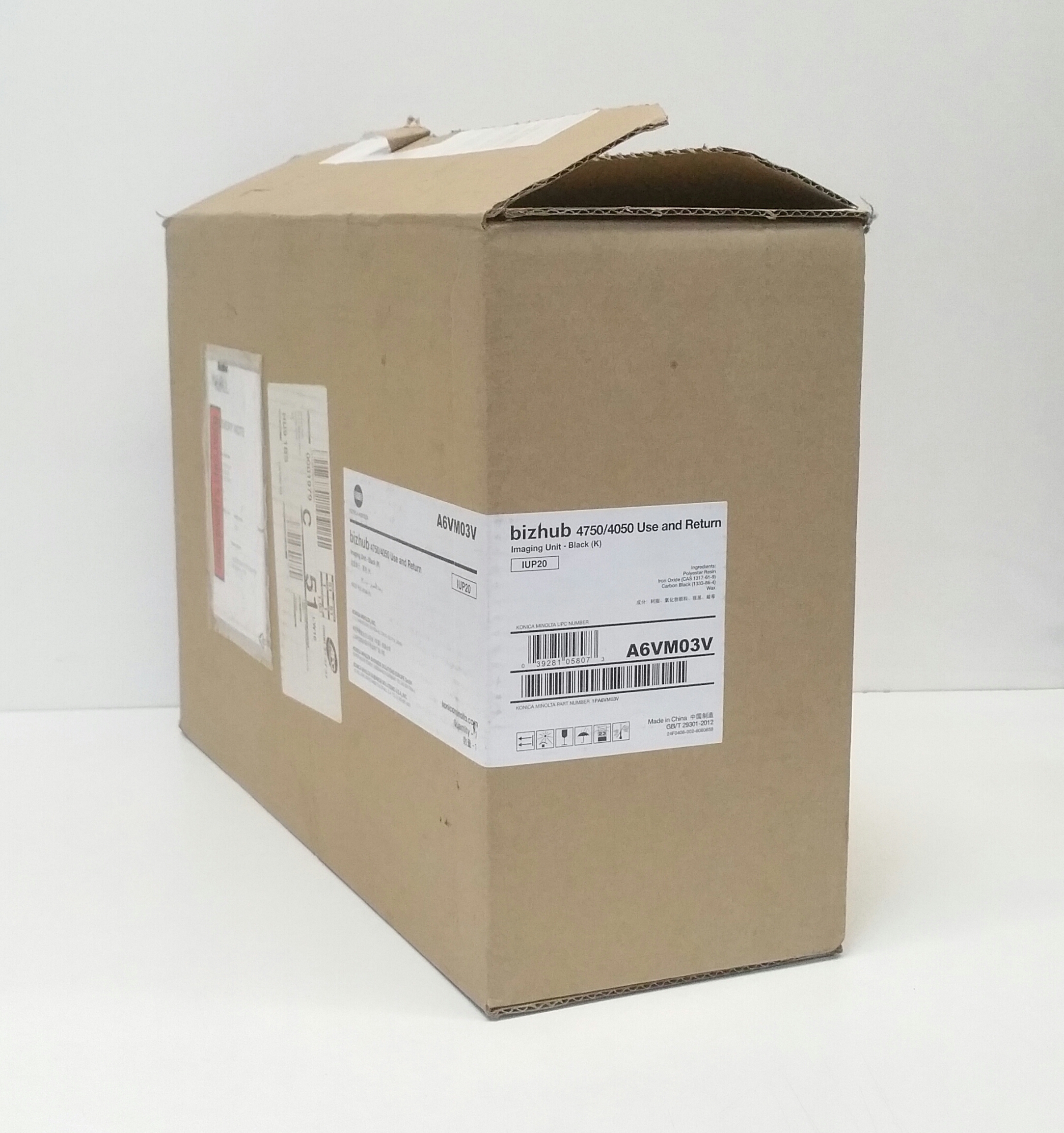20180127_111612-1 Konica Minolta A6VM03V IUP20 Black Toner Cartridge For Bizhub 4750/4050 - Image 1