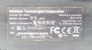 Intermec AK4 Compact Keyboard - Image 3