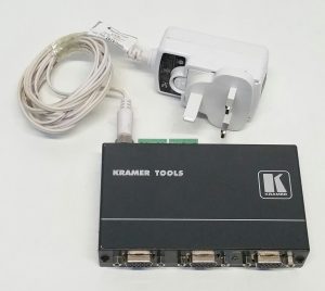 Kramer Tools VP-200AK Video Audio Distribution Amplifier PSU Included - Image 2