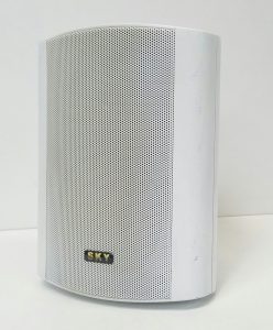 1X Sky Wall Mounted Speakers - No Mounting Brackets