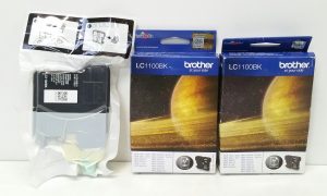 JobLot Brother LC1100BK Ink Cartridge 3x Black EXP 2015.06 /2018.12 - Image 2