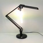 Vintage 90PL Reading Lamp Black Broken Lamp Cover & Adapter