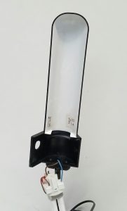 Vintage 90PL Reading Lamp Black Broken Lamp Cover & Adapter - Image 4